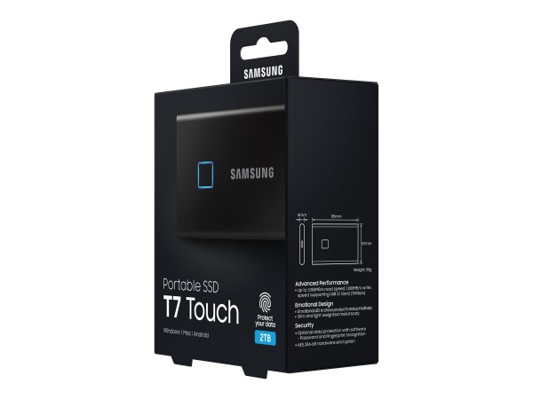 SAMSUNG SAMSUNG SSD PORTABLE T7 Touch 2TB