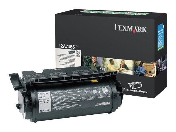 LEXMARK LEXMARK Schwarz Tonerpatrone LRP