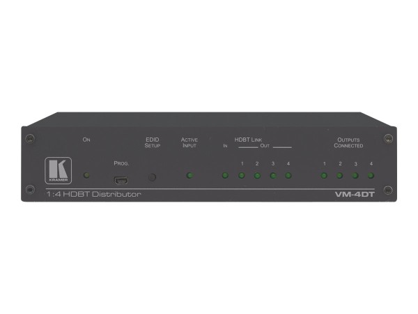 KRAMER VM-4DT 1:4 4K60 4:2:0 Long-Reach HDBaseT DA (10-8046301090) 10-8046301090