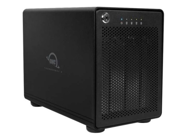 OWC ThunderBay 4 (schwarz, 4-Bay Thunderbolt 3 External Drive Enclosure) OWCTB3IVKIT000