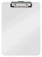 LEITZ Klemmbrett WOW, DIN A4, Polystyrol, blau-metallic