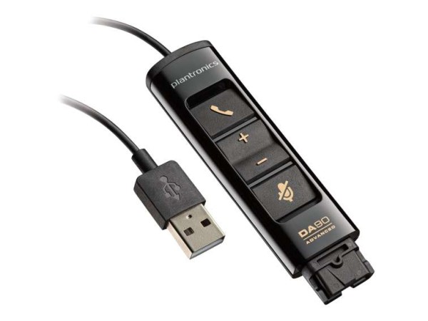 PLANTRONICS EncorePro HW715 USB NC monaural Kopfbügelmodell 203476-01