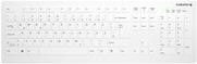 CHERRY CHERRY Medical Wireless AK-C8112F-FUS-WGE - fully sealed - 105 keys - German - white
