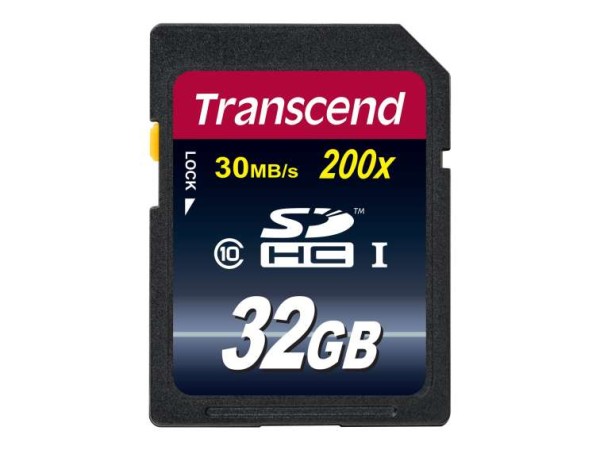 TRANSCEND SDHC CARD 32GB (CLASS 10) MLC TS32GSDHC10