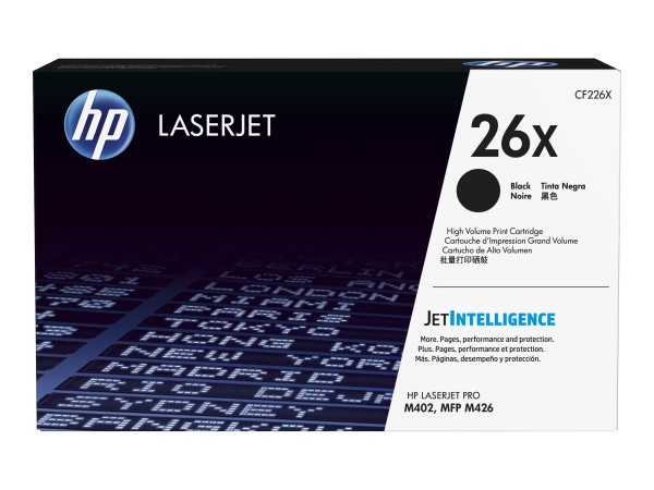HP HP 26X Schwarz LaserJet Tonerpatrone (CF226X)