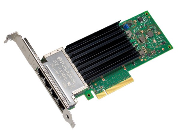 INTEL Ethernet Network Adapter X710-T4L - Netzwerkadapter - PCIe 3.0 x8 Low X710T4LBLK