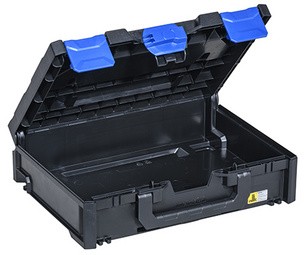allit Aufbewahrungsbox EuroPlus MetaBox 118, schwarz/blau