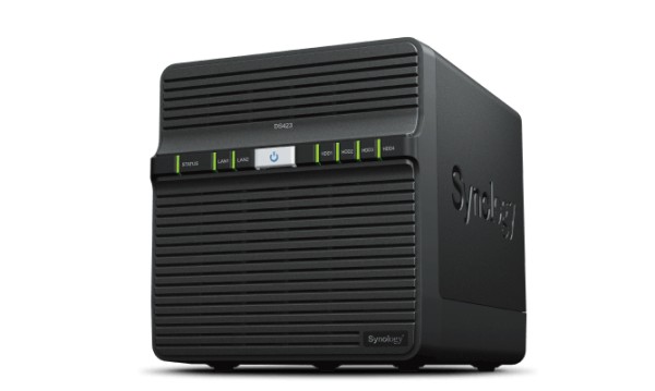 SYNOLOGY DS423 NAS System 4-Bay 24 TB inkl. 4x 6 TB Synology HDD HAT3300-6T DS423_HAT3300-6T