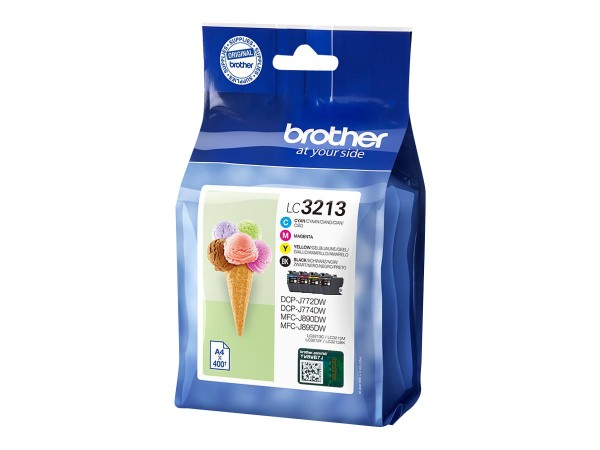 BROTHER Value Multipack Tintenpatrone LC3213VAL