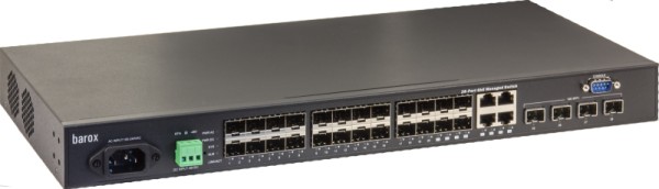 BAROX BAROX Switche für 19"- und Tischmontage mit Management
