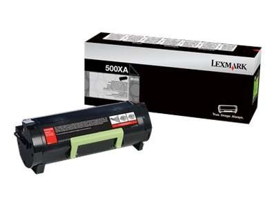 LEXMARK 600XA Besonders hohe Ergiebigkeit Schwarz Tonerpatrone LCCP 60F0XA0