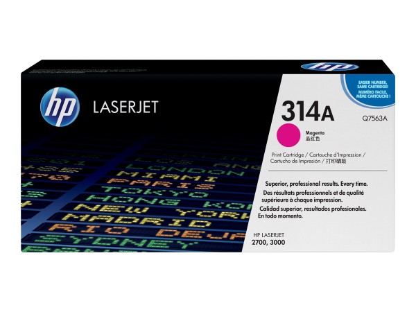 HP 314A Magenta LaserJet Tonerpatrone (Q7563A) Q7563A