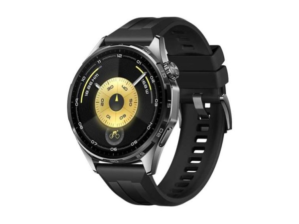 HUAWEI Watch GT 6 - 46 mm - Edelstahl - intelligente Uhr mit Riemen 55020FTX