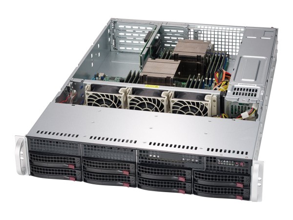 SUPERMICRO SUPERMICRO Gehäuse SuperChassis CSE-825TQC-R802WB