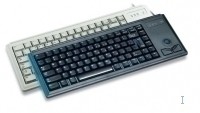 Cherry Slim Line Compact-Keyboard G84-4400 - Tastatur - 84 Tasten QWERTZ - Schwarz