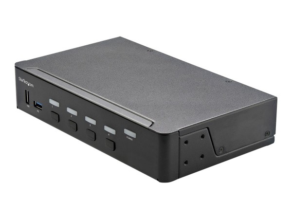 STARTECH.COM 4 Port HDMI KVM-Switch - 4K 60Hz Ultra HD HDR - HDMI 2.0 KVM U SV431HU34K6
