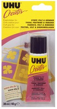 UHU Spezialkleber "Creativ" für Stoff, Filz & Bänder