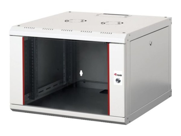 EQUIP EQUIP Netzwerkschrank 19"  07U 600x600mm Glastür  grau