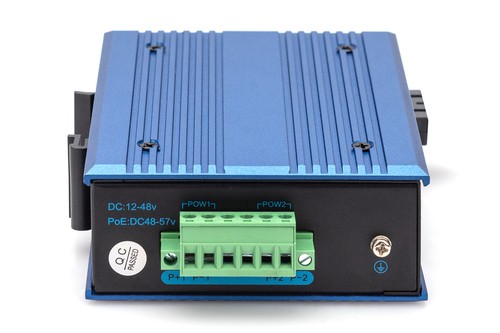 DIGITUS 10/100/1000Base-TX PoE to 1000Base-FX Converter DN-652104-1