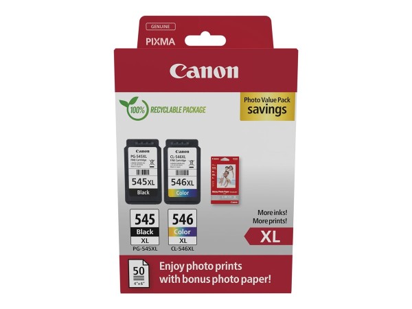 CANON PG-545 XL / CL-546 XL Photo Value Pack 8286B011
