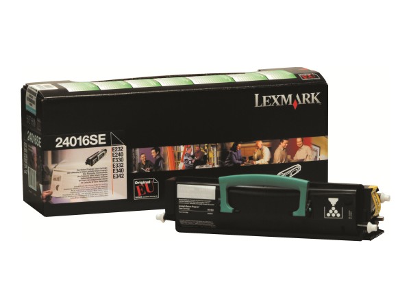 LEXMARK Schwarz Tonerpatrone LCCP, LRP 24016SE