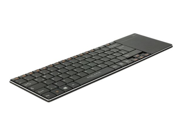 DELOCK DELOCK Tastatur WLAN für Smart TV und PC / Notebook