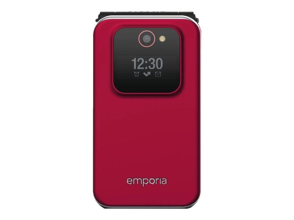 EMPORIA emporiaJOY-2G, RED, Großtastenklapphandy mit Außendisplay, 4G Mobil V228_001_R