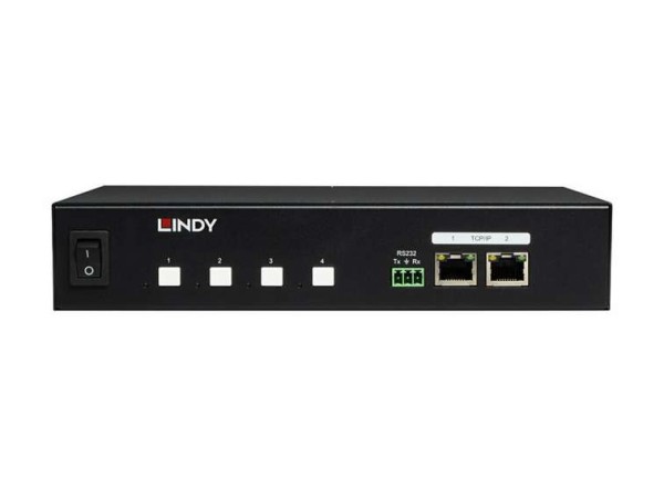 LINDY IPower Switch 4-fach IEC C13 2500W schwarz 32622