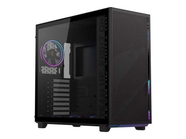 GIGABYTE AORUS C400 Midi Tower Gaming Gehäuse mit Glasseitenfenster GB-AC400G