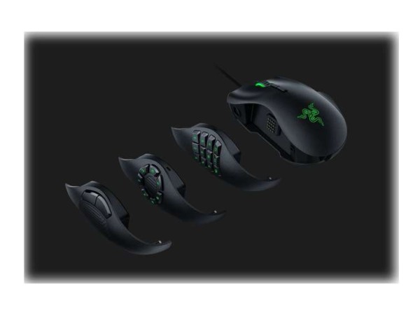 RAZER Naga Trinity optische Gaming Maus mit austauschbaren Seitenteilen RZ01-02410100-R3M1