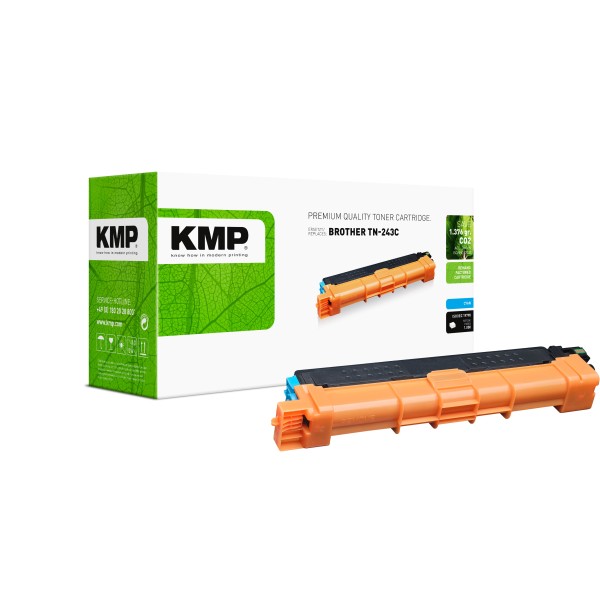 KMP KMP Tonerkartusche ersetzt Brother TN243C