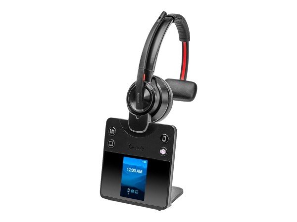 HP Poly Savi 8410 Office - Savi 8400 series - Headset - On-Ear - DECT / Blu 8L5A7AA
