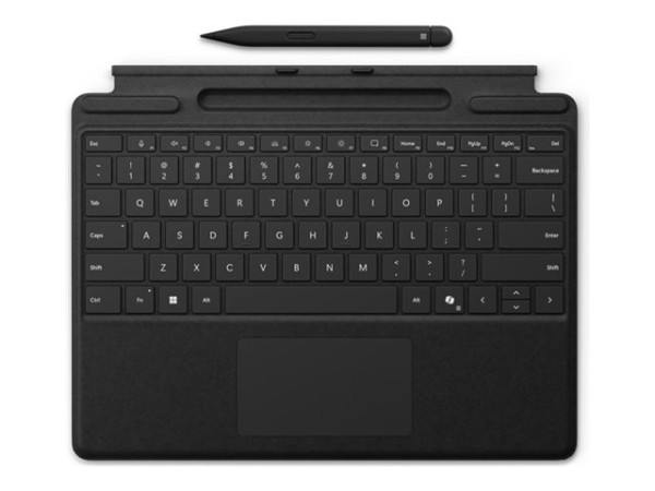 MICROSOFT MICROSOFT Surface Pro 8/9 Type Cover + Pen Eng/NL/PL Black