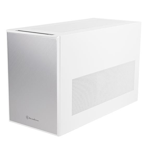 SILVERSTONE SST-SG17W Micro-ATX / Mini ITX Gehäuse - weiß SST-SG17W