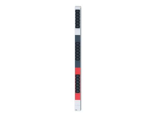 BACHMANN IT PDU ALU 1HE 18x C13 Anschlussstecker CEE 3L+N+PE 16A 19.07.2166