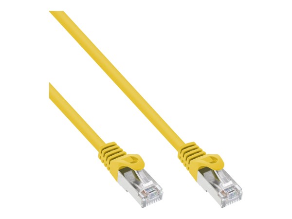 INLINE INLINE 40er Bulk-Pack Patchkabel SF/UTP Cat.5e gelb 2m - Kabel - Netzwerk