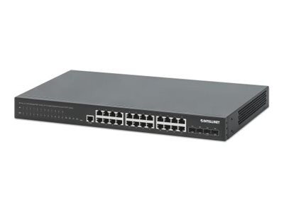 INTELLINET INTELLINET 28-P PoE+ Managed Switch 4x10GbE 450W