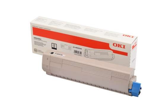 OKI Schwarz Tonerpatrone 46443104