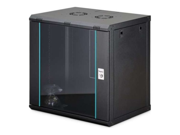 DIGITUS Dynamic 48,26cm 19Zoll 12U rack wall-mounted network cabinet 607x60 DN-37109