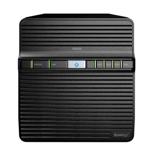 Synology DiskStation DS420J - NAS - Kompakt - Realtek - RTD1296 - Schwarz