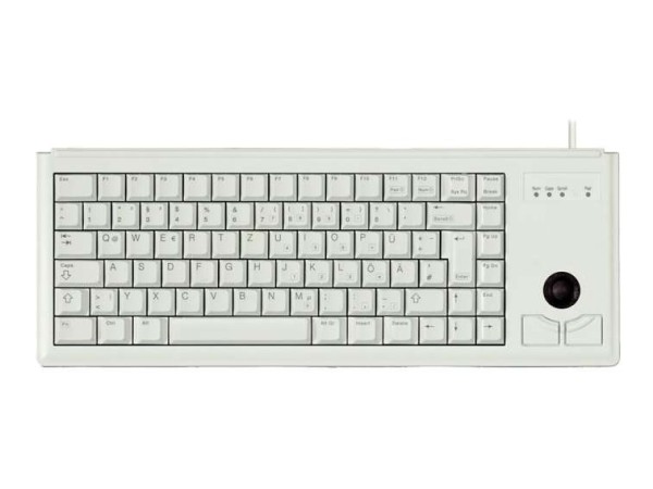 CHERRY G84-4400LUBGB-0 USB + Trackball keyboard lightgrey (GB) G84-4400LUBGB-0