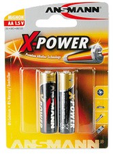 ANSMANN Alkaline Batterie "X-Power", Mignon AA, 2er Blister