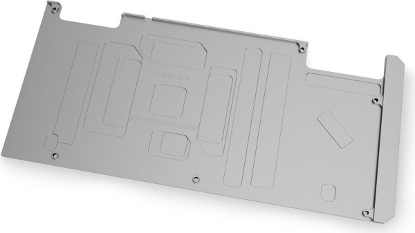 EKWB EKWB EK-Quantum Vector Strix RTX 3070/3080/3090 Backplate - Nickel (silber)