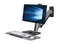 EATON EATON TRIPPLITE WorkWise Wall-Mounted Workstation Single Display EATON EATON TRIPPLITE WorkWise Wall-Mounted Workstation Single Display