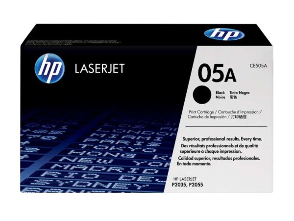 HP 05A Schwarz LaserJet Tonerpatrone (CE505A) CE505A