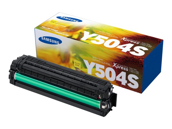 HP SAMSUNG CLT Y504S Gelb Tonerpatrone (SU502A)