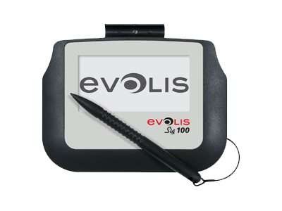 EVOLIS Signature 100 - Unterschriften-Terminal mit LCD Anzeige - 4,7 x 9,5 ST-BE105-2-UEVL