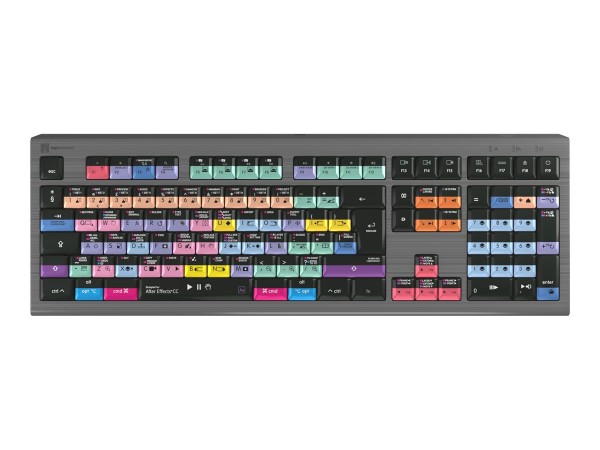 LOGIC-KEYBOARD LOGIC-KEYBOARD Logickeyboard Adobe After Effects CC Astra 2 UK Mac