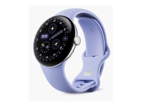 GOOGLE Pixel Watch 4 - 41 mm - Aluminium silber poliert - Wear OS Smartwatc GA10840-EU