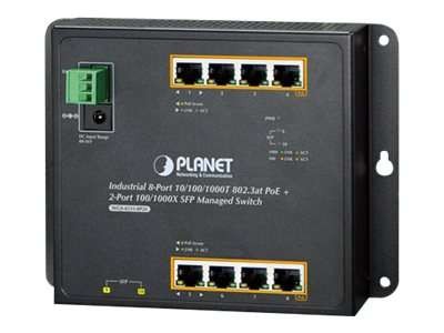 PLANET TECHNOLOGY 8-Port SFP Managed Switch WGS-4215-8P2S
